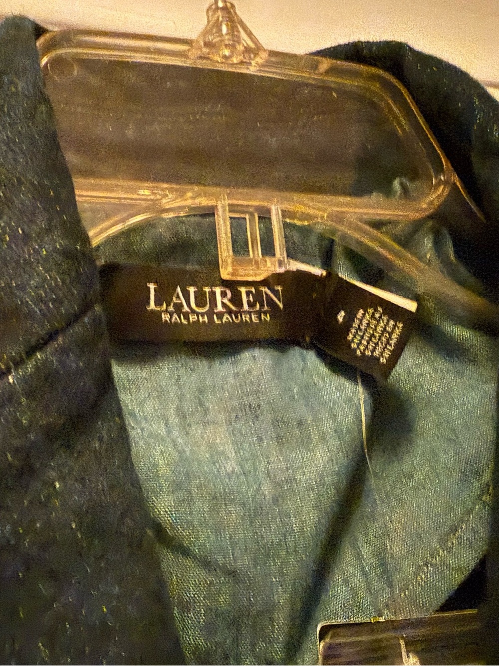 Denim Blazer Size 4 NWT Lauren Ralph Lauren - Picture 5 of 7